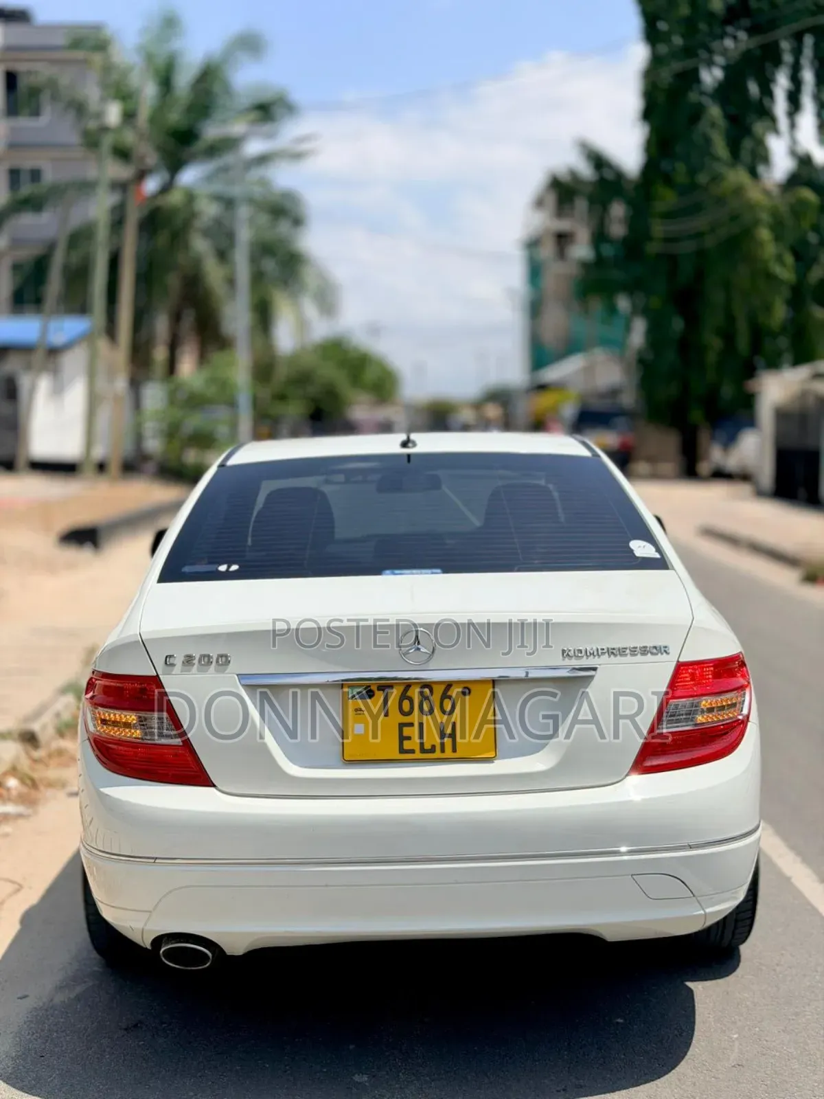 Mercedes-Benz C200 2008 White