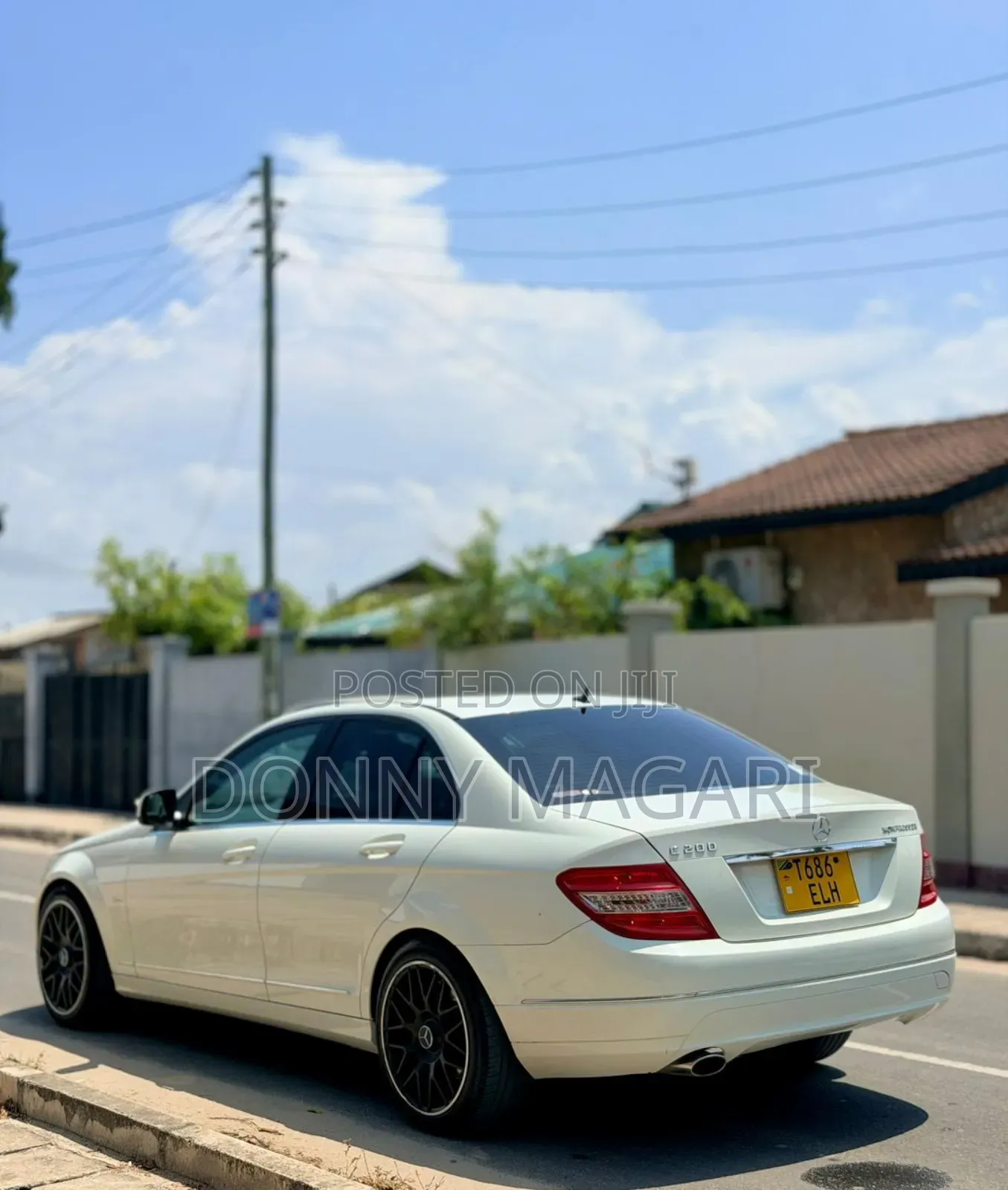 Mercedes-Benz C200 2008 White