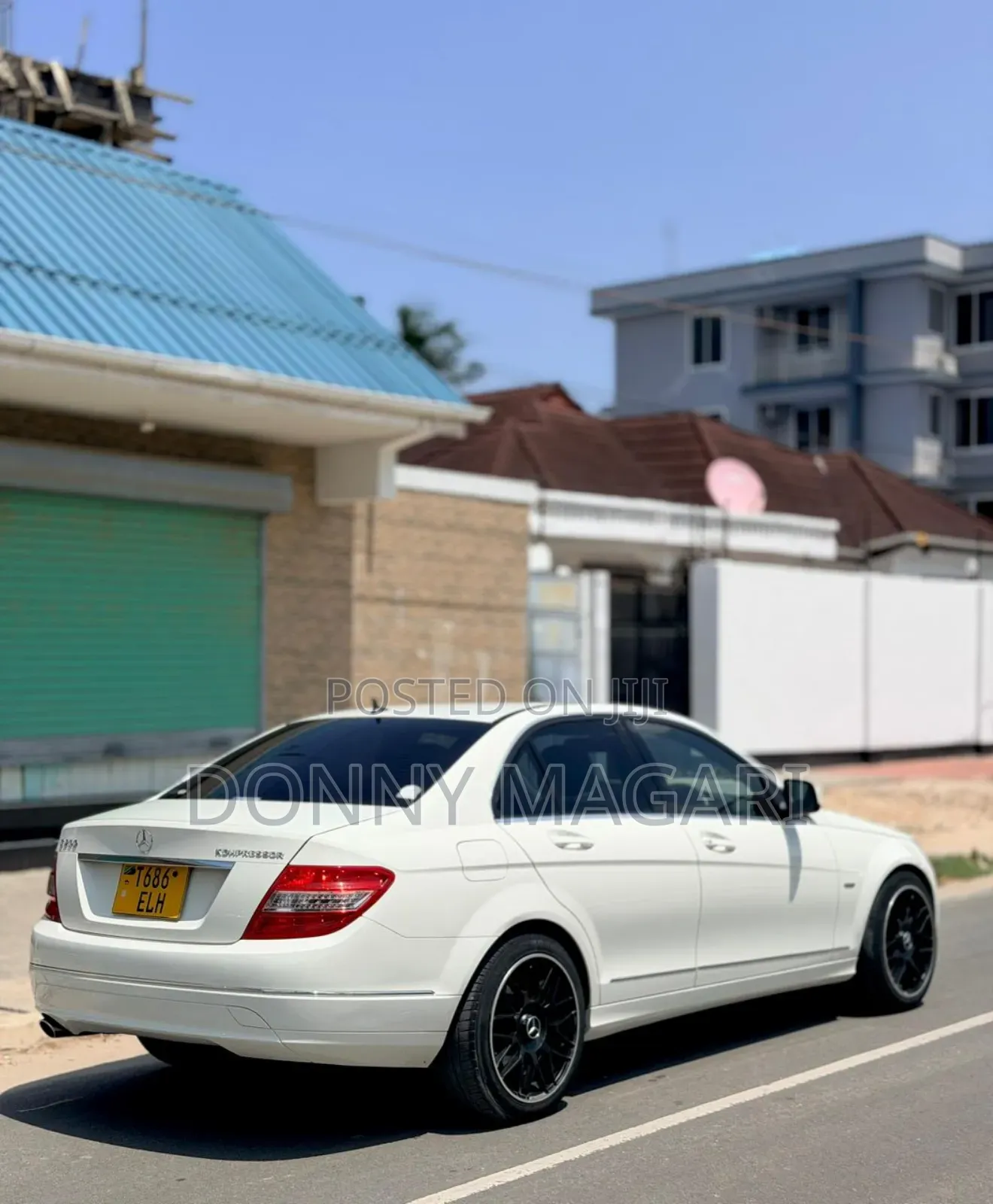 Mercedes-Benz C200 2008 White
