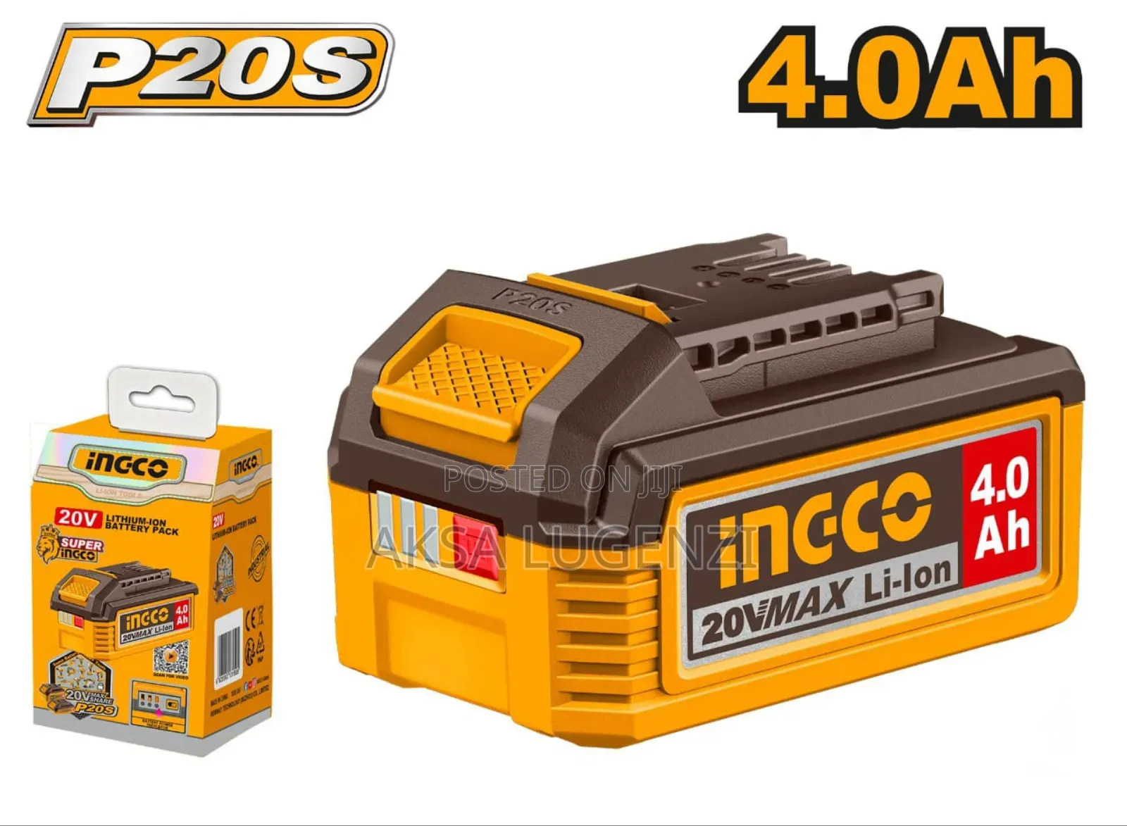 *Battery 20v Ingco* 4.0ah
