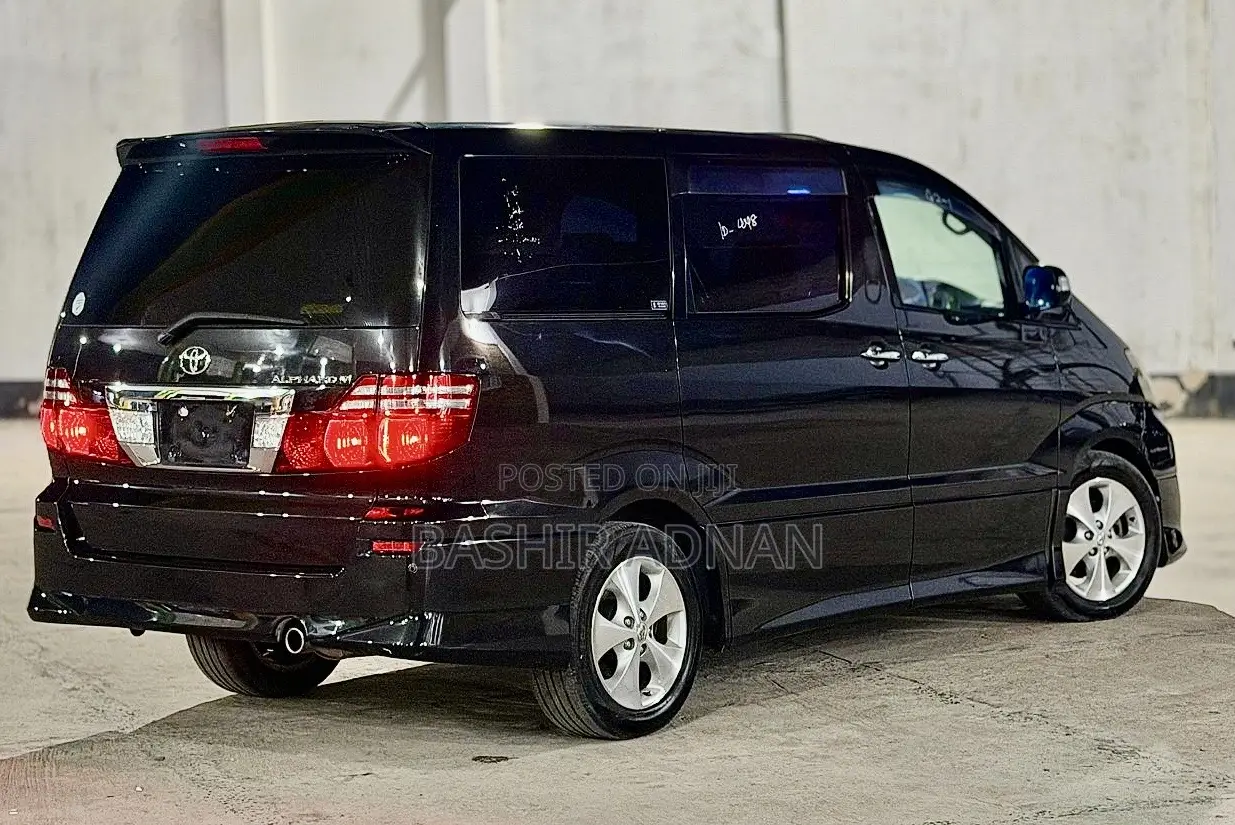 Toyota Alphard 2.4 Petrol FWD 2007 Black