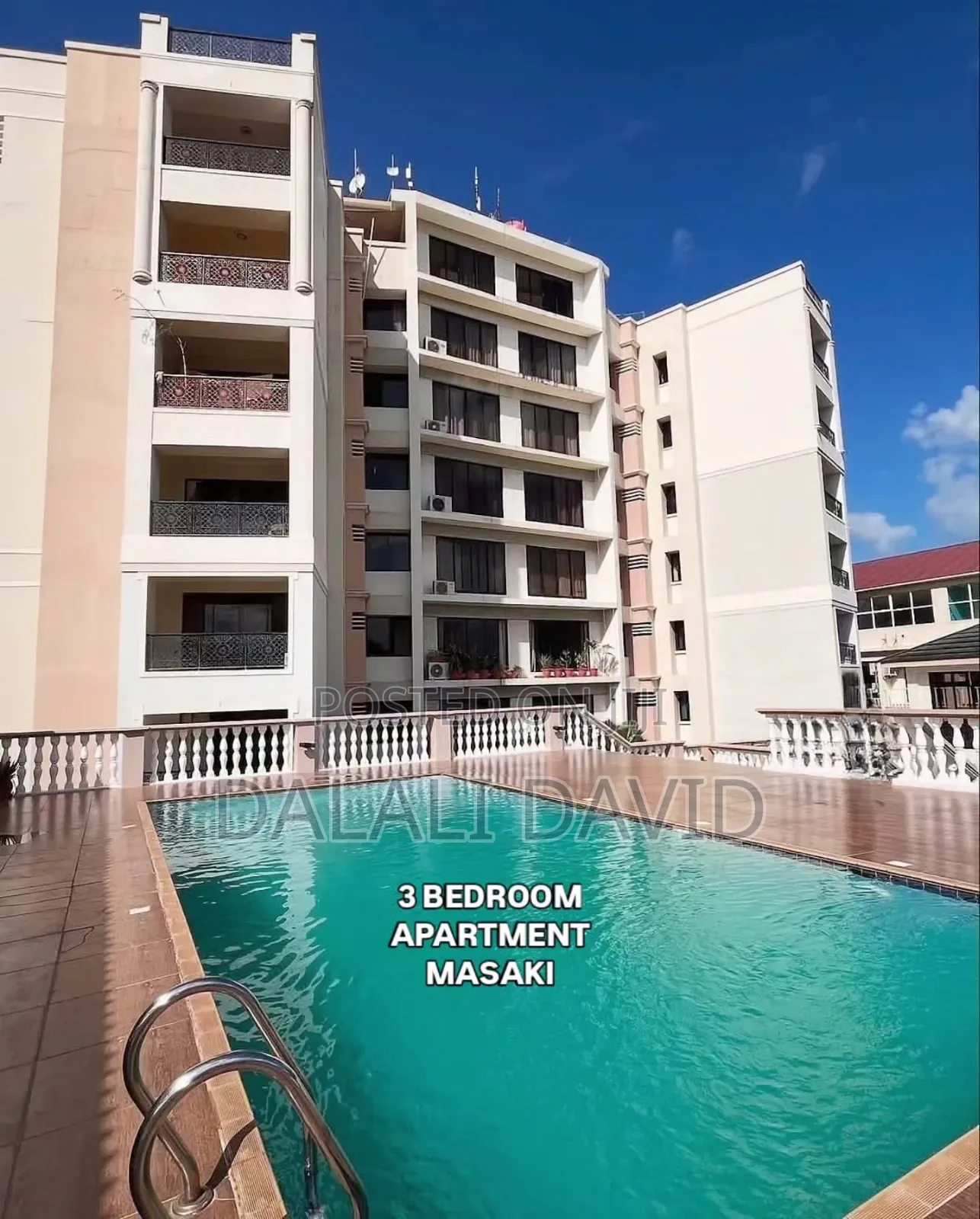 Furnished 3bdrm Apartment in Masaki for rent