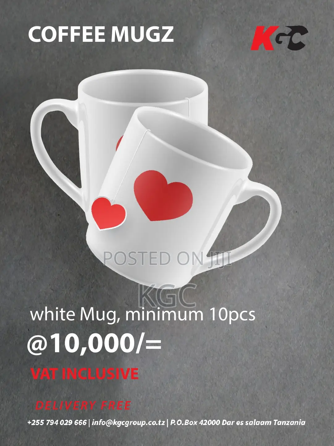 Mugs Cups Branding 10pcs