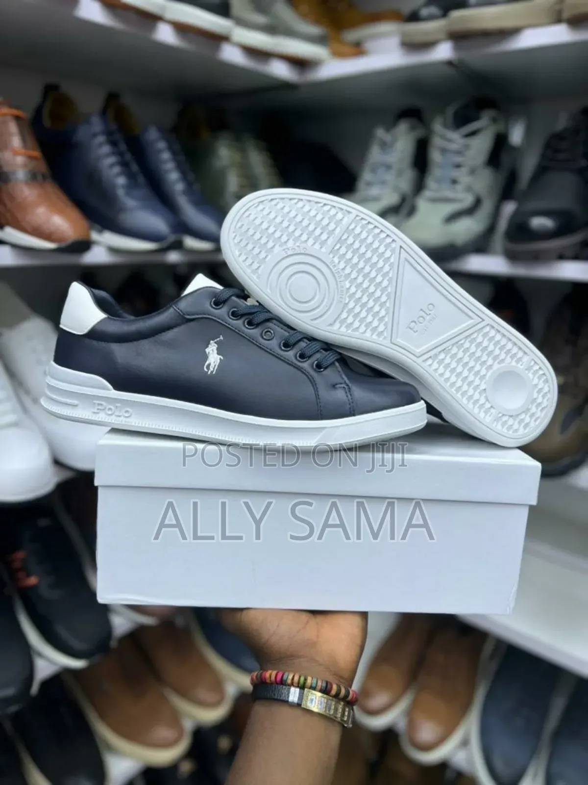 Men's Shoes Polo White Full