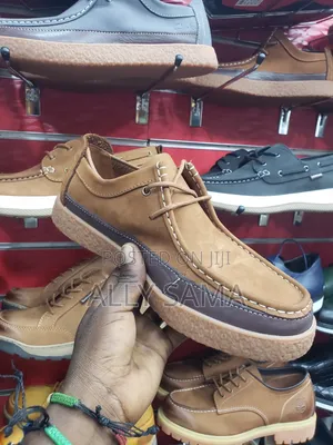 Men's Boots Low Clark's Material Leather