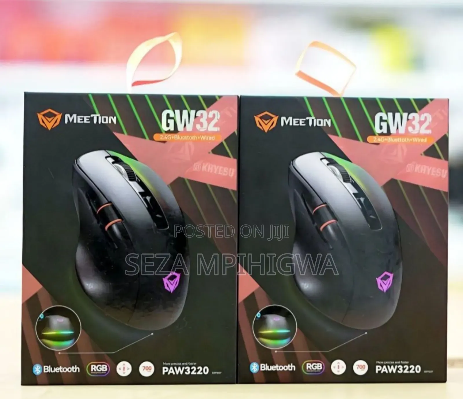 Meetion Gw32 RGB Paw 3220