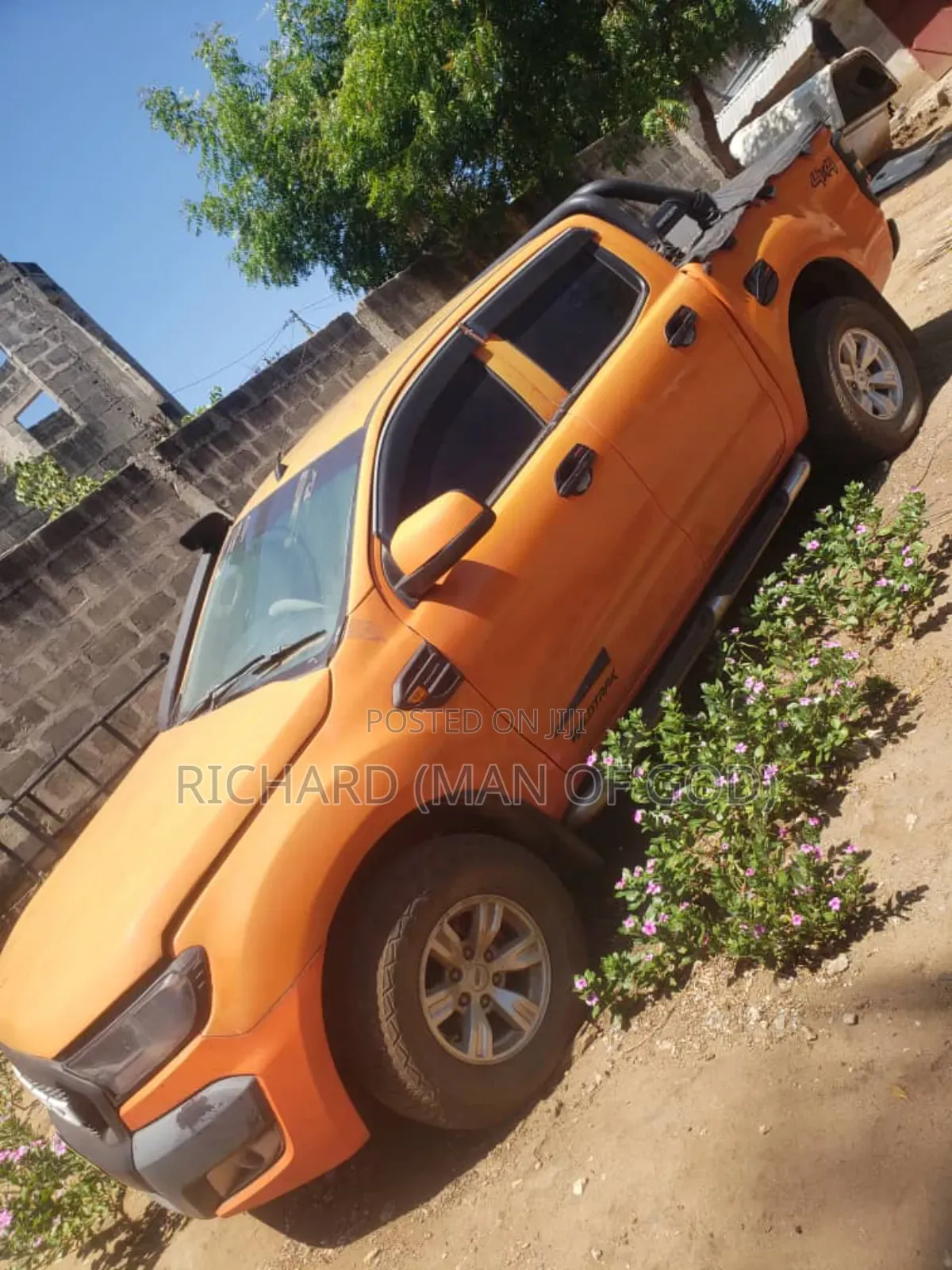Ford Ranger Wildtrak 2017 Orange