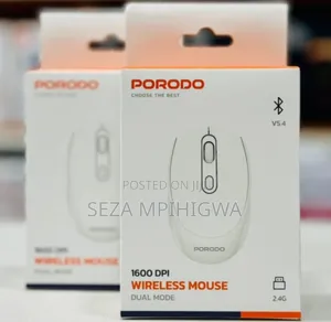 Porodo 1600 Dpi Wireless Mouse
