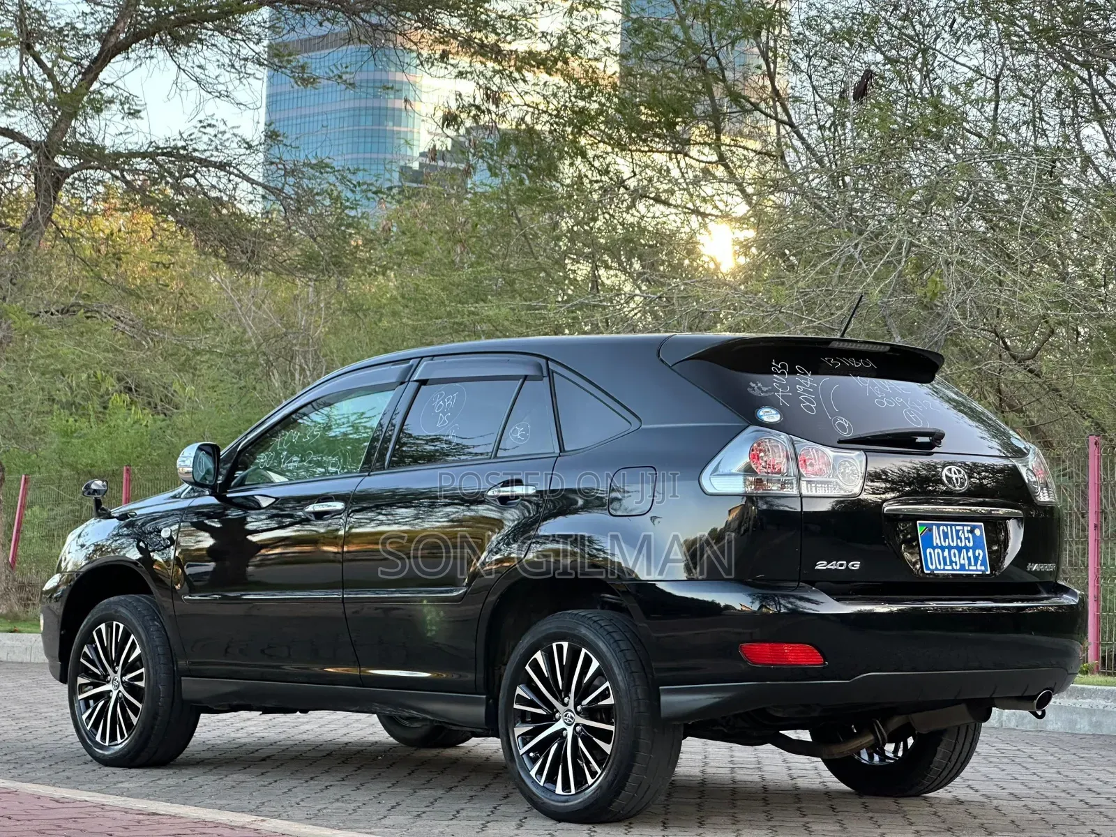 Toyota Harrier 2007 Black