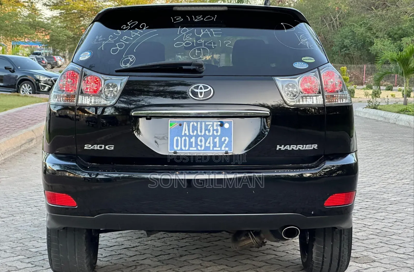 Toyota Harrier 2007 Black
