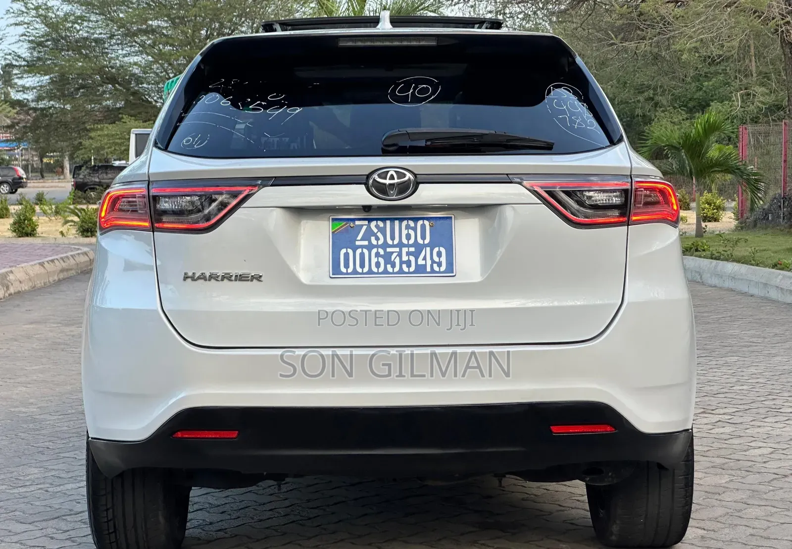 Toyota Harrier 2015 White