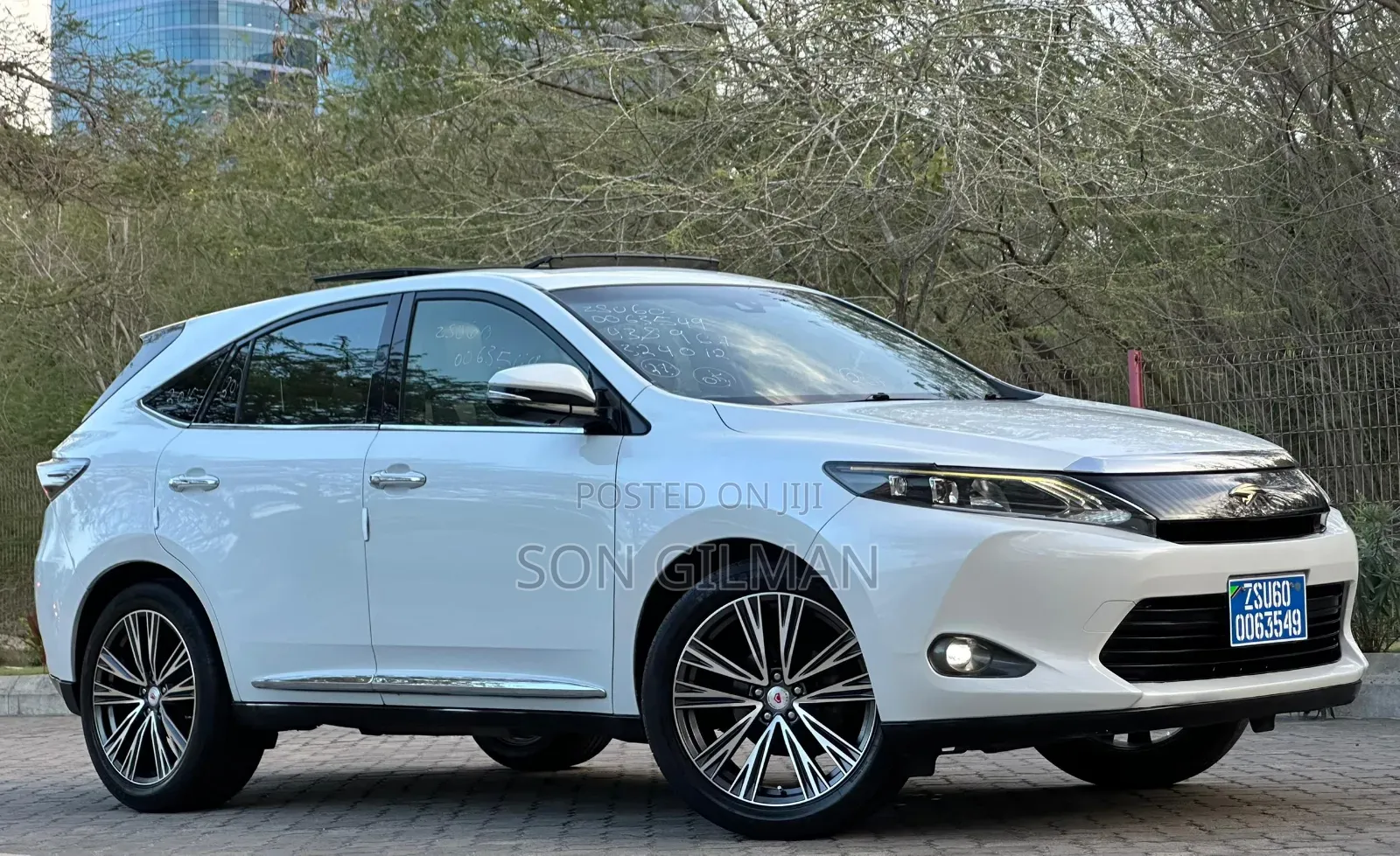 Toyota Harrier 2015 White