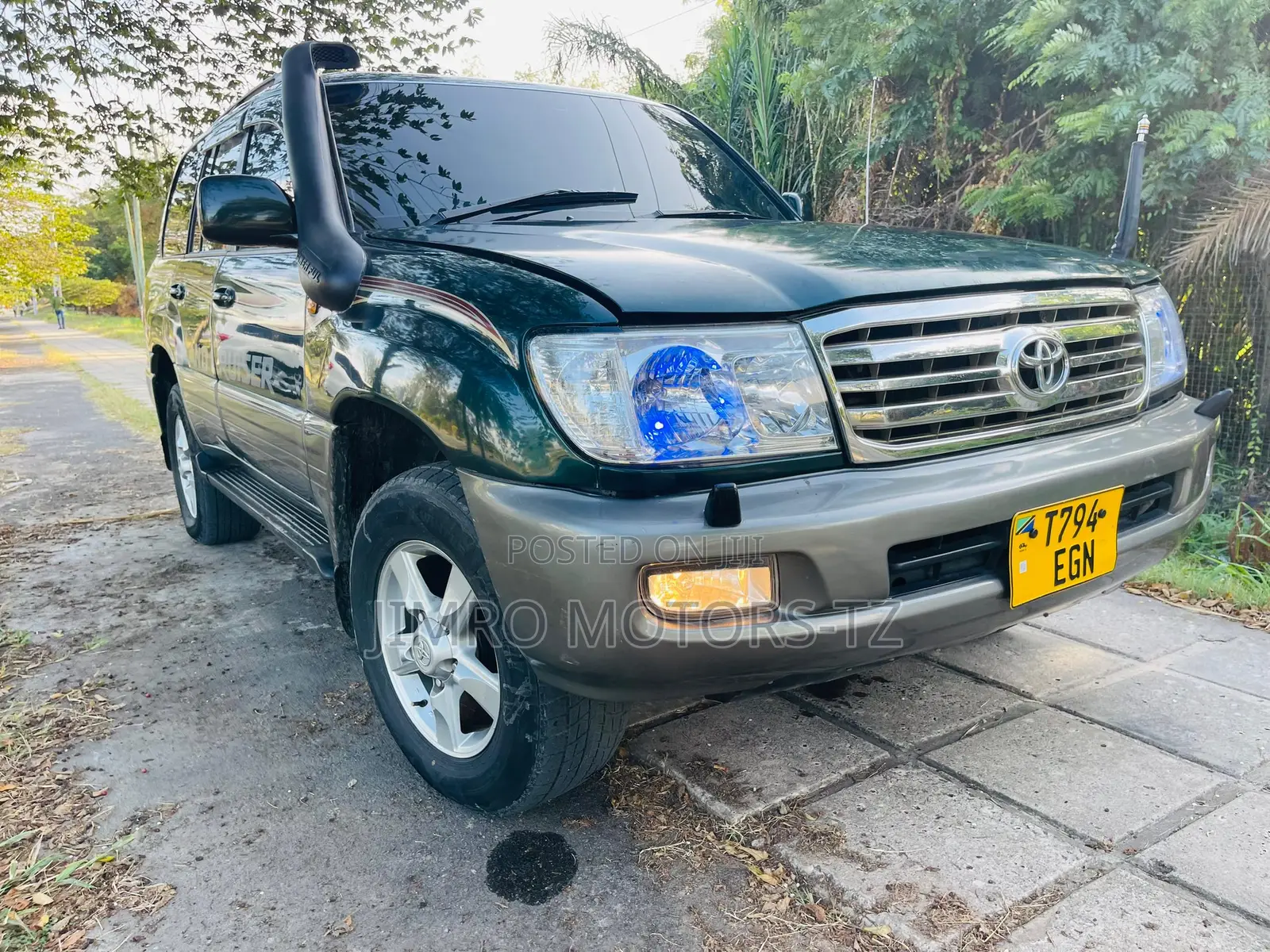 Toyota Land Cruiser 1998 Green
