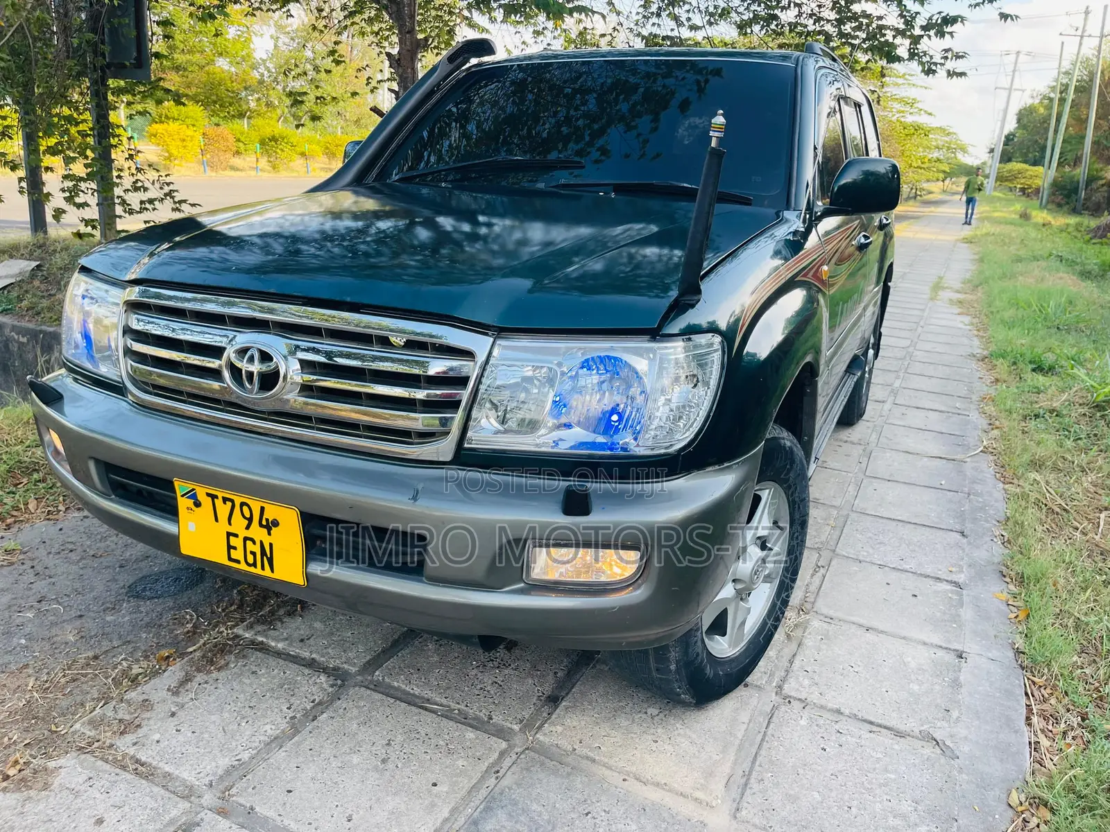 Toyota Land Cruiser 1998 Green