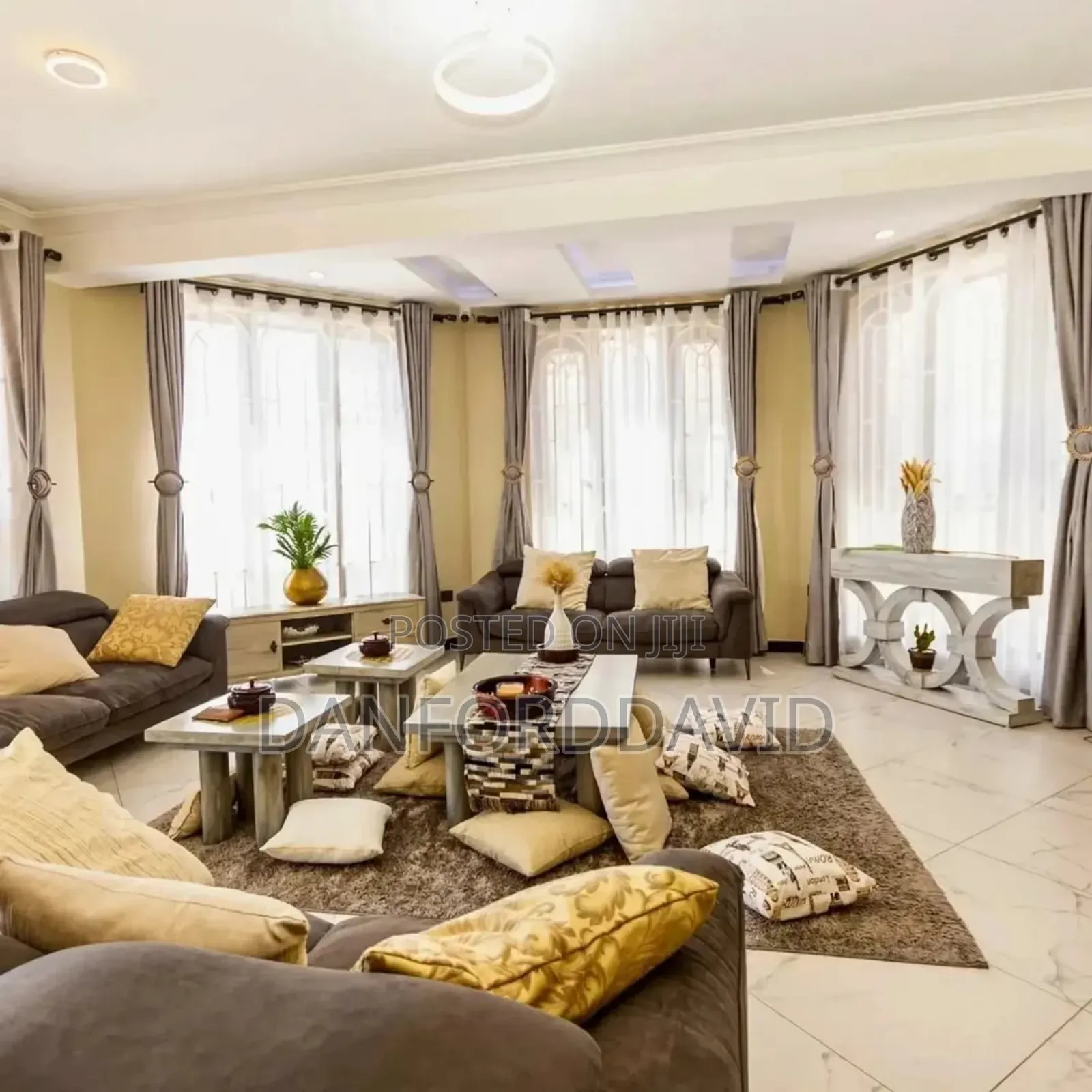 Furnished 4bdrm Bungalow in Kahwa Real Estate, Mbweni for rent