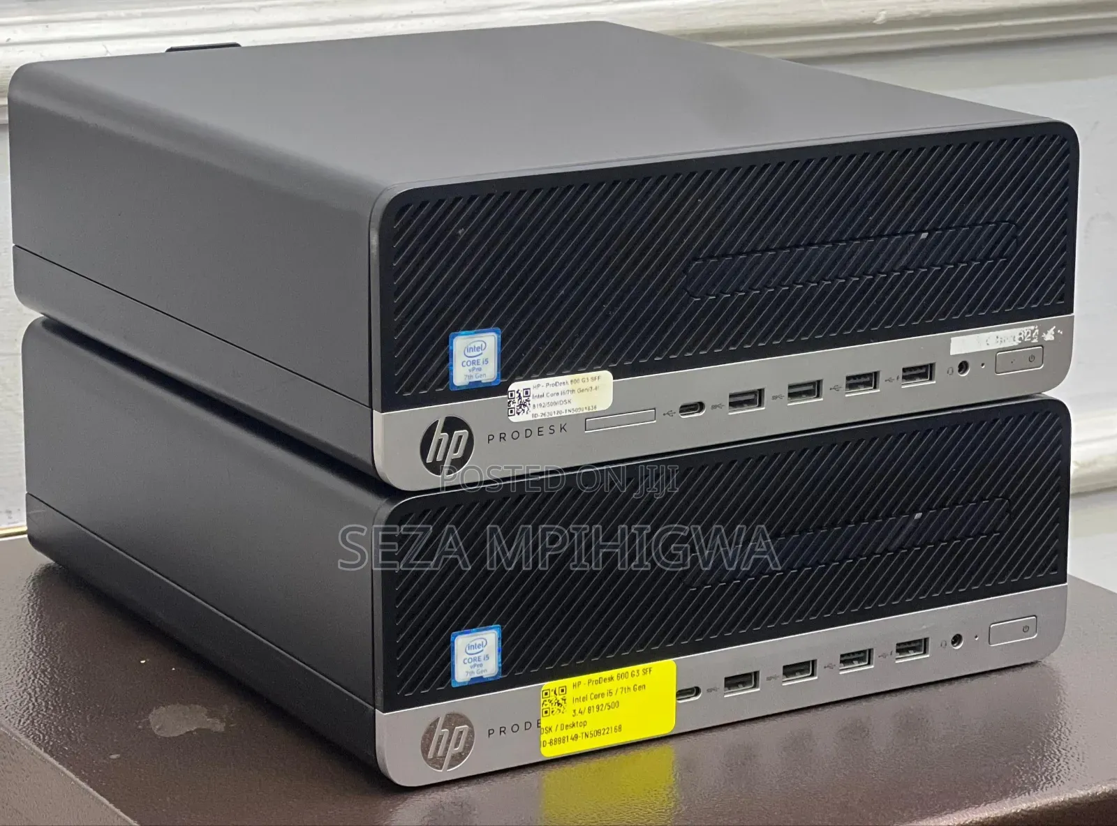 New Desktop Computer HP ProDesk 600 G3 8GB Intel Core i5 SSD 500GB