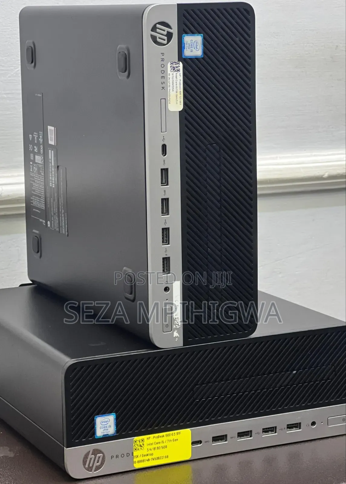 New Desktop Computer HP ProDesk 600 G3 8GB Intel Core i5 SSD 500GB