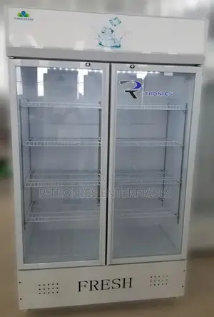 Three Rivers 2 Doors Showcase Fridge 650litres