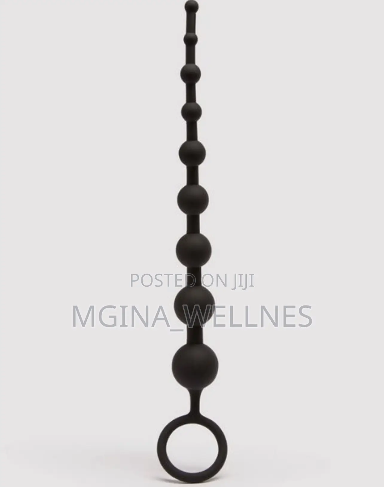 Classic Silicone Anal Beads 10 Inches