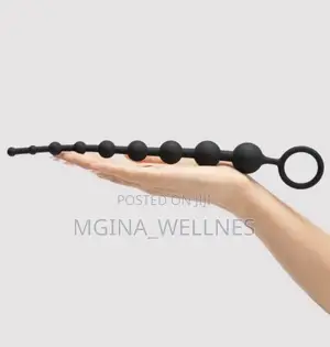 Classic Silicone Anal Beads 10 Inches