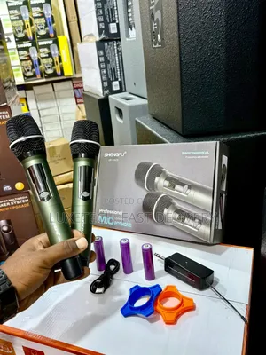Shengfu Cp-110cd Dynamic Dual Wireless Microphone (Rechargeable)