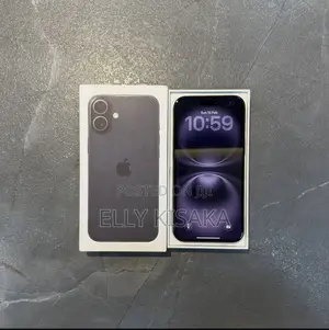 New Apple iPhone 16 128 GB Black