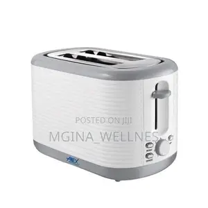 2-Slice Toaster – White | Stylish Compact for Everyday Toasting