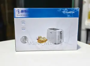 2-Slice Toaster – White | Stylish Compact for Everyday Toasting