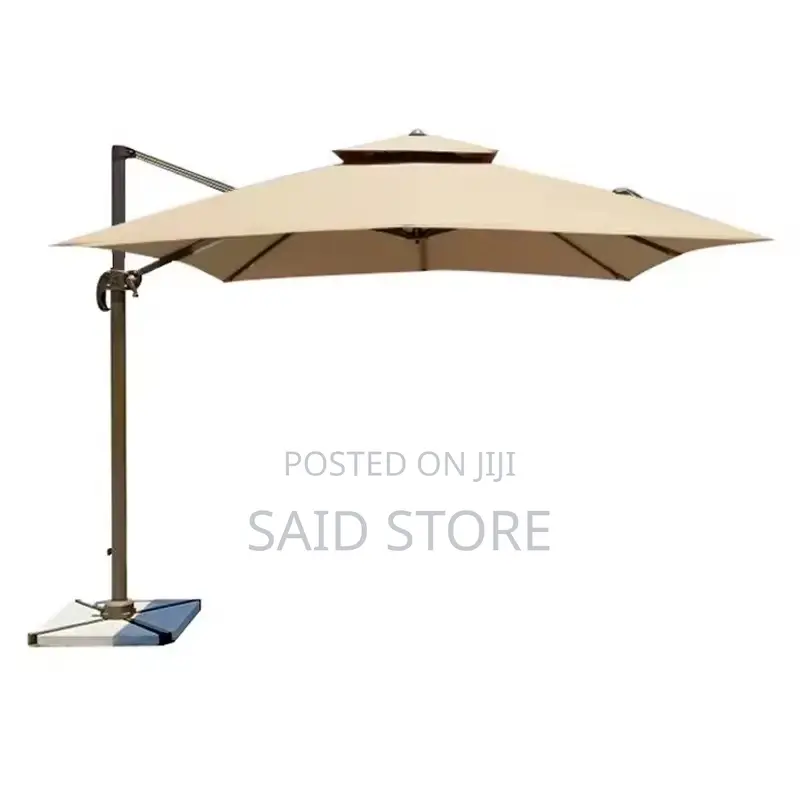 Super Strong Patio Umbrella Thick Frame Windproof Cantilever Parasols