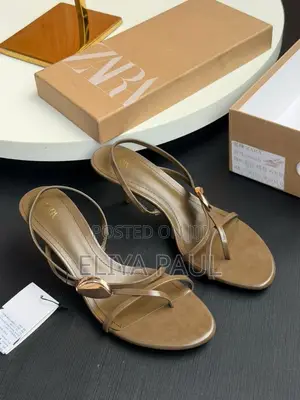 Strappy Kitten Heel Sandals