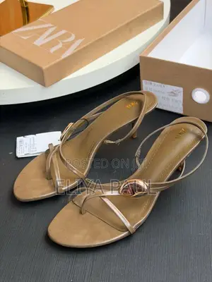 Strappy Kitten Heel Sandals