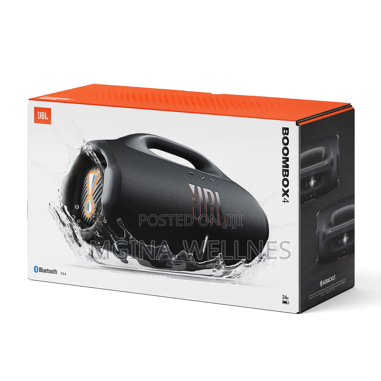 JBL Boombox 4 - Most Powerful Portable Waterproof Speaker