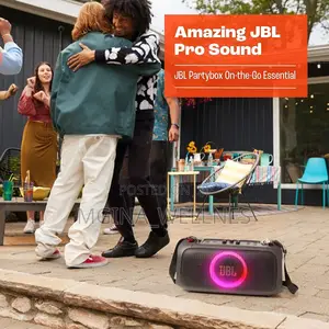 JBL Partybox Club 120 - Portable Party Speaker With Foldable Handle,