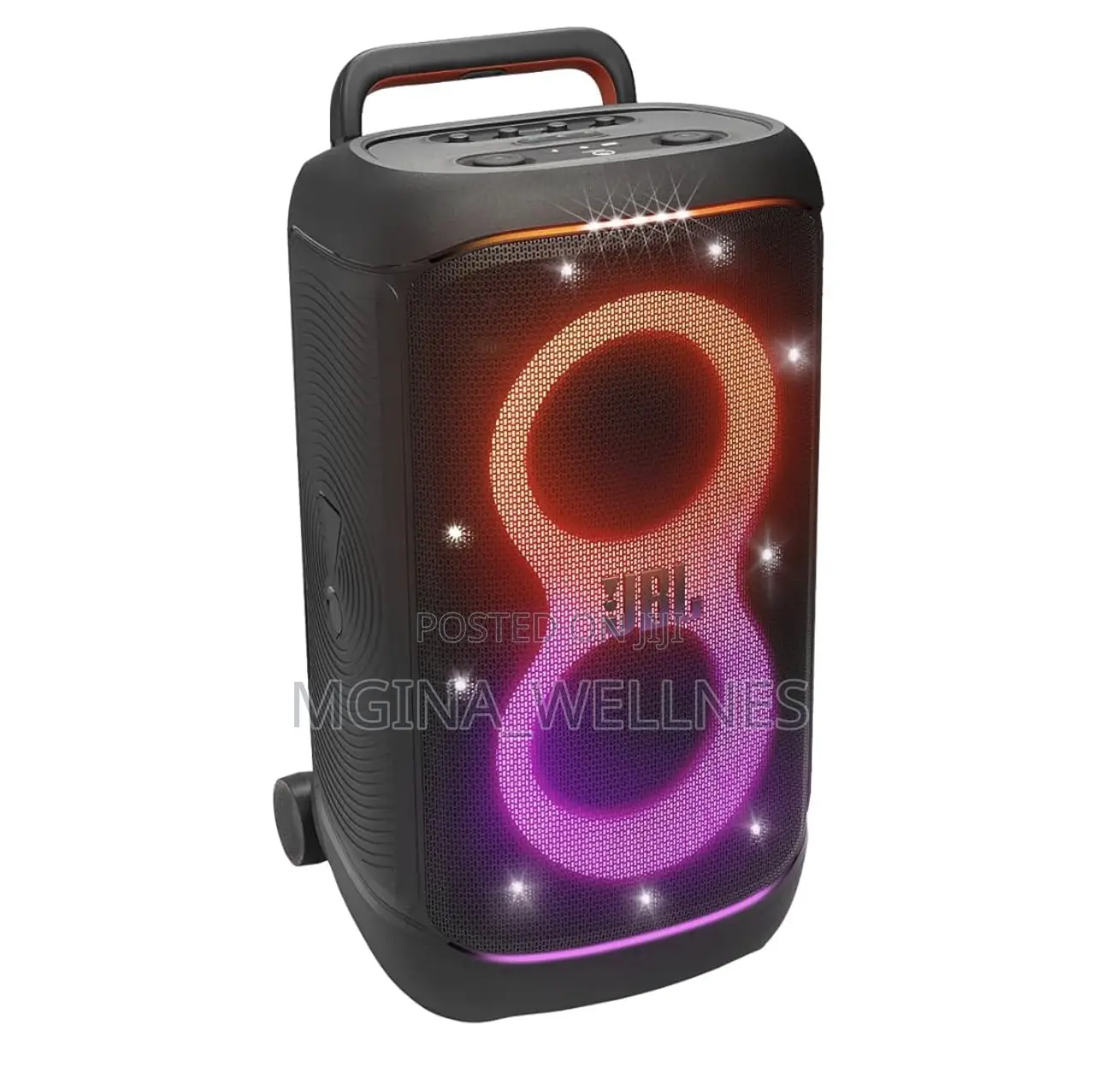 JBL Partybox 520 - Party Speaker With Ai Sound Boost, Up to 15 Hours