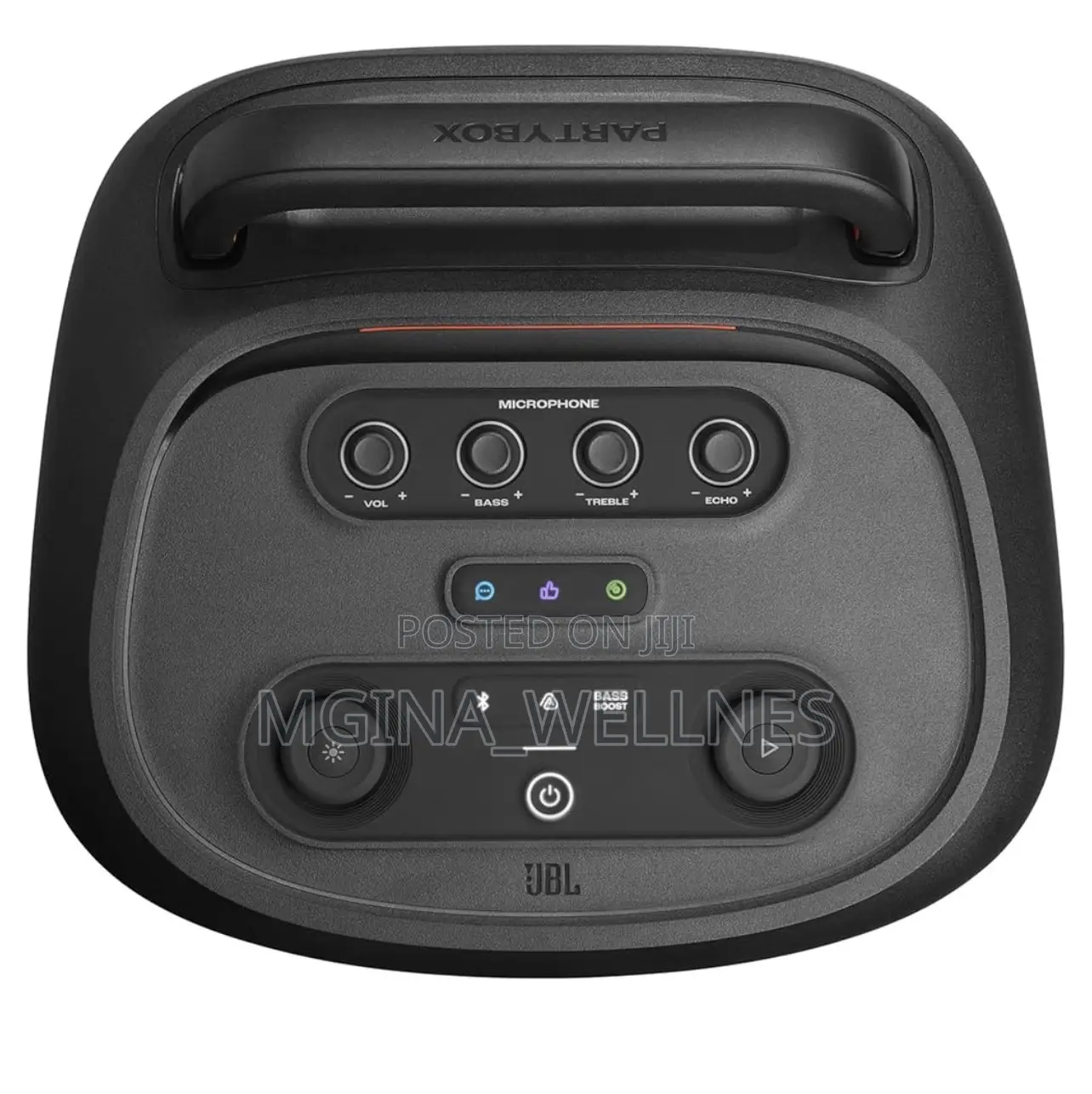 JBL Partybox 520 - Party Speaker With Ai Sound Boost, Up to 15 Hours