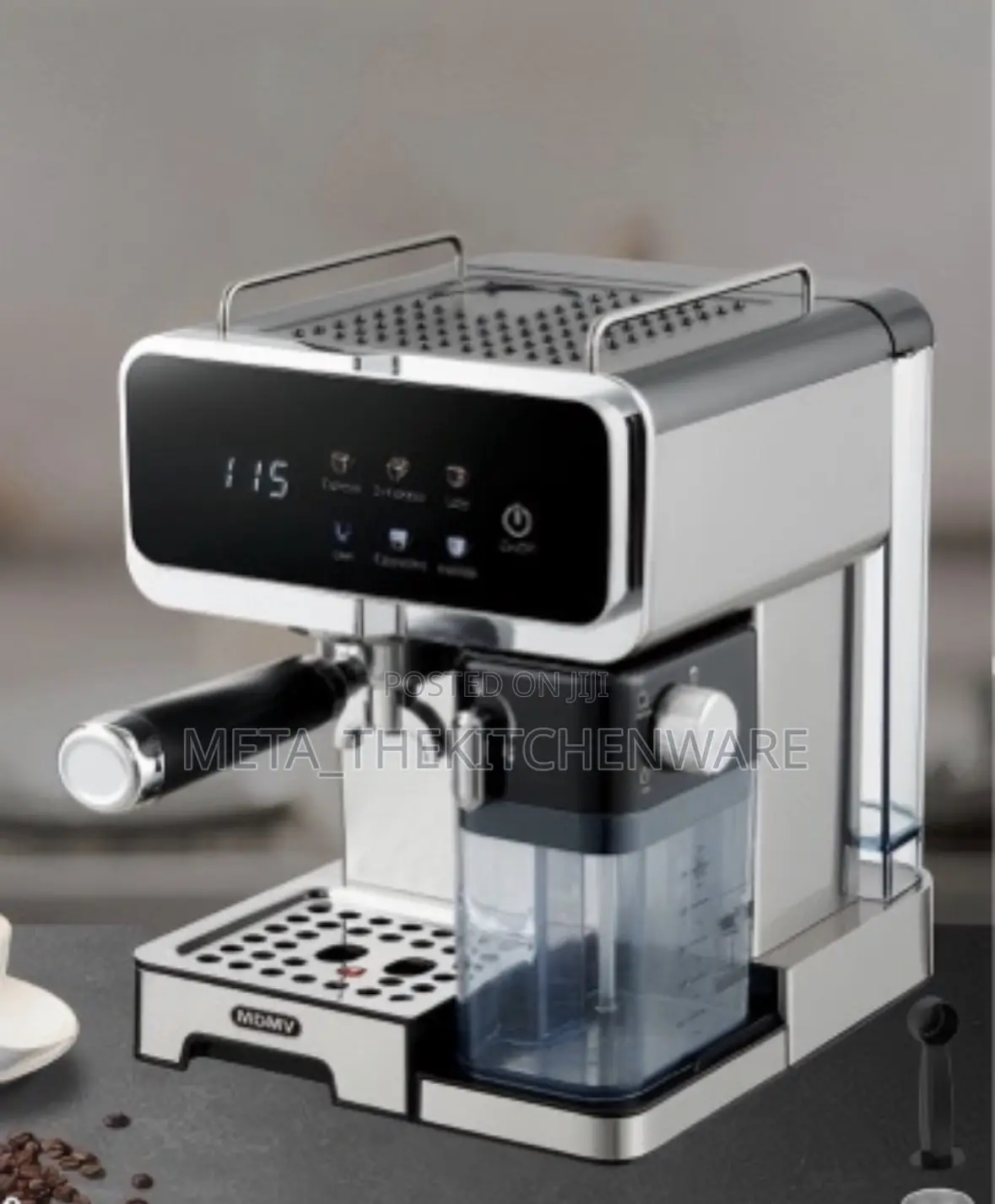 Digiwave Touch Control Espresso Machine - Ulka Pump, Auto Milk Frother