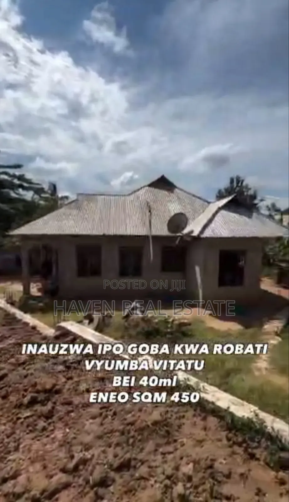 3bdrm House in Goba for sale