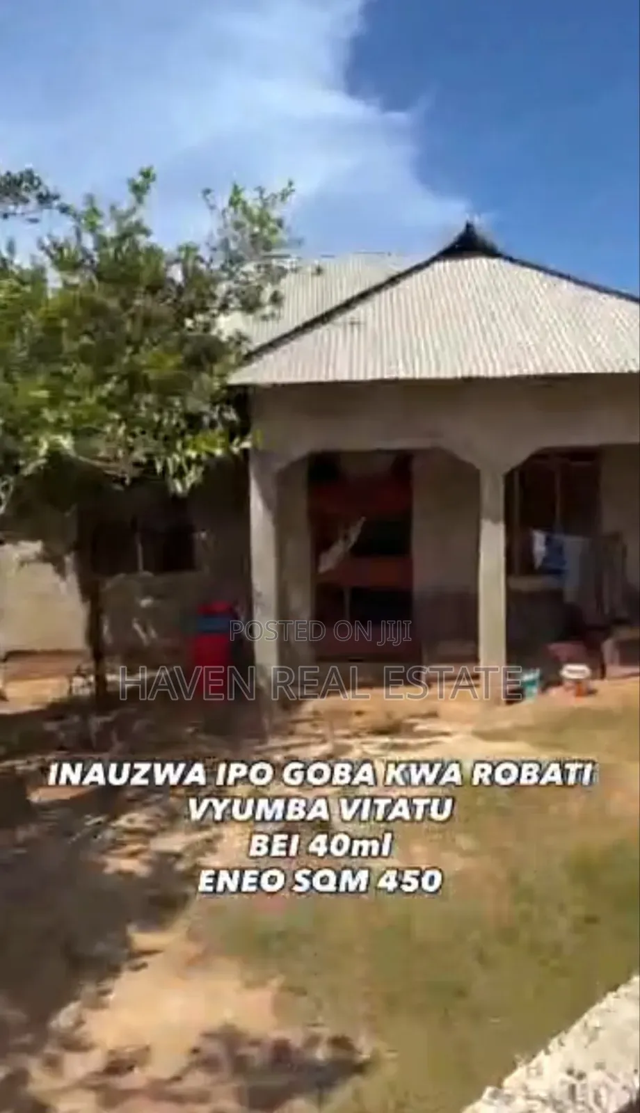 3bdrm House in Goba for sale
