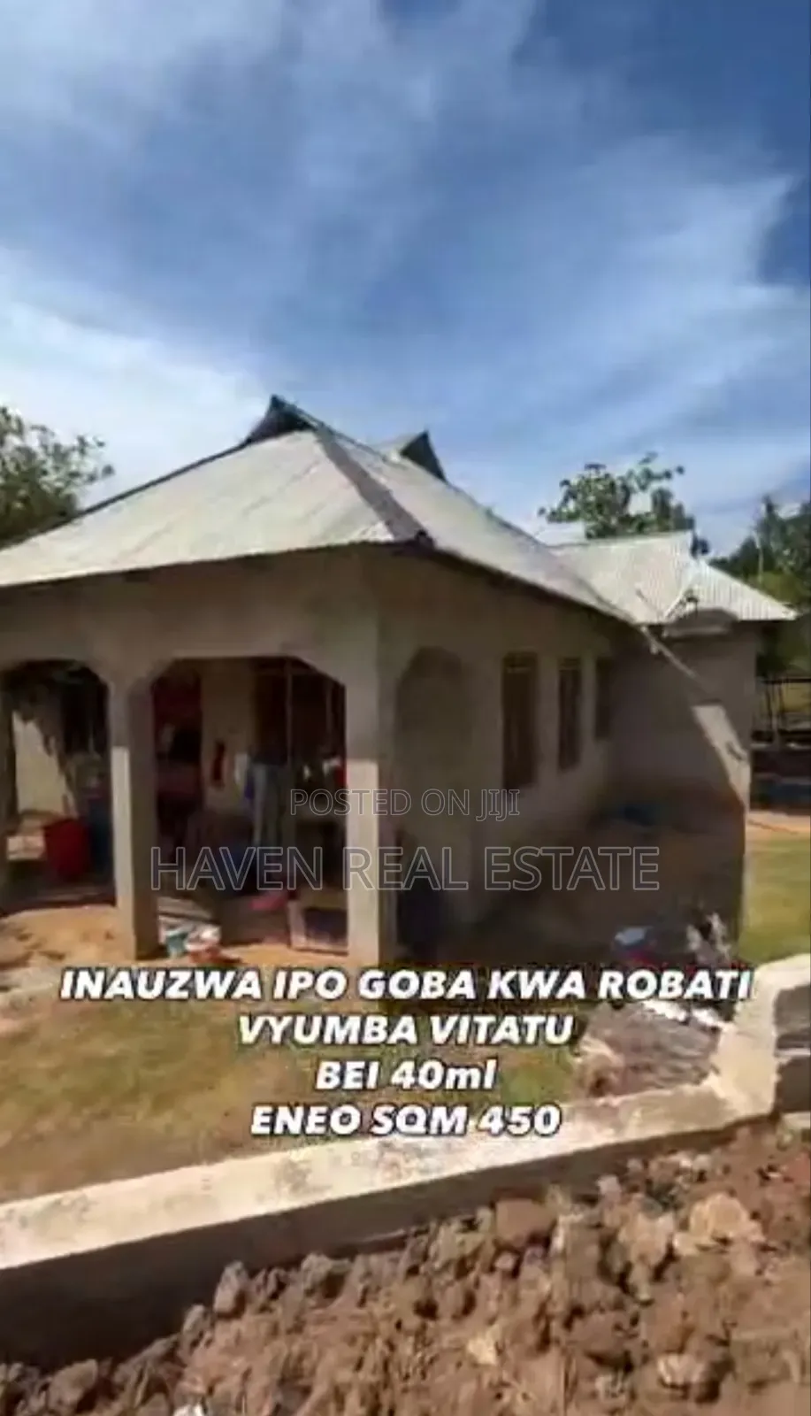 3bdrm House in Goba for sale