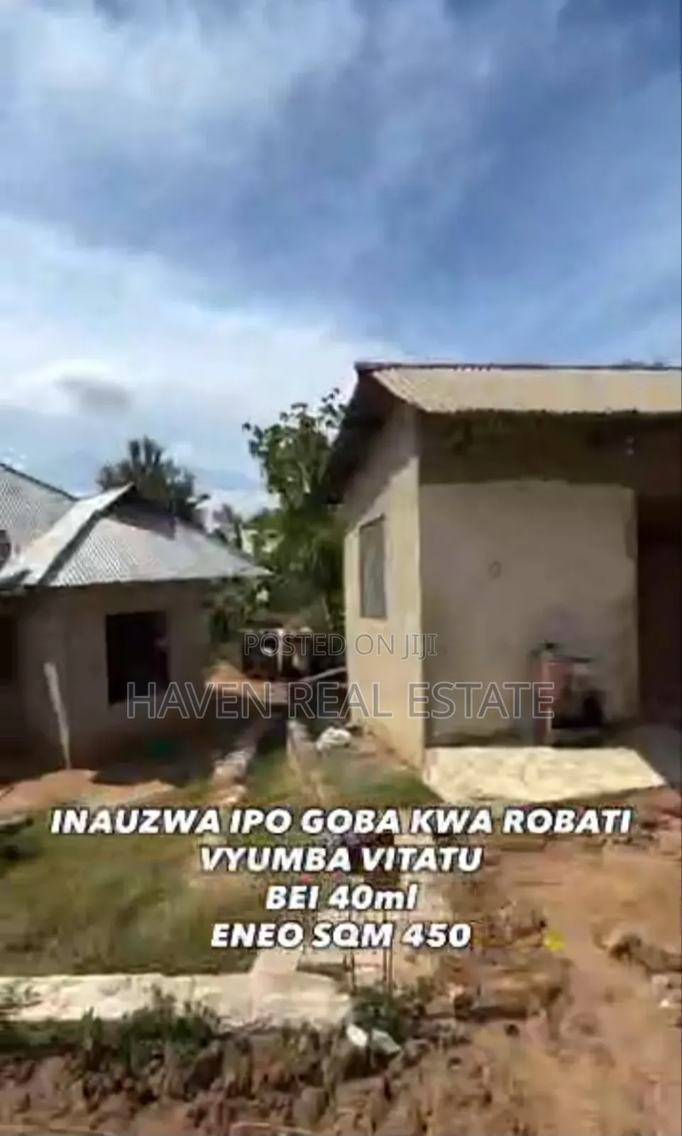 3bdrm House in Goba for sale
