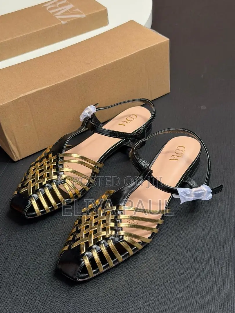 Zara Gold Woven Cage