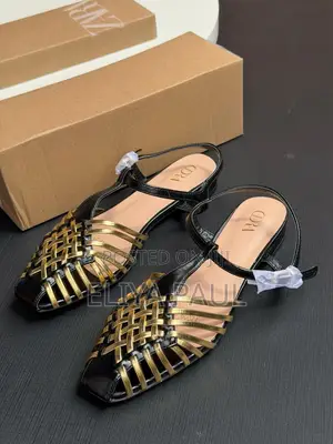 Zara Gold Woven Cage