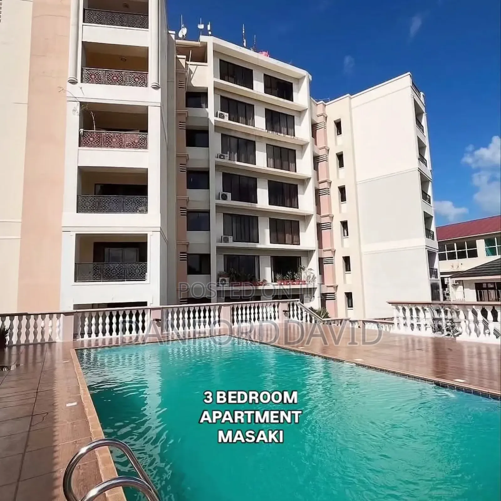 Furnished 3bdrm Apartment in Kahwa Real Estste, Masaki for rent