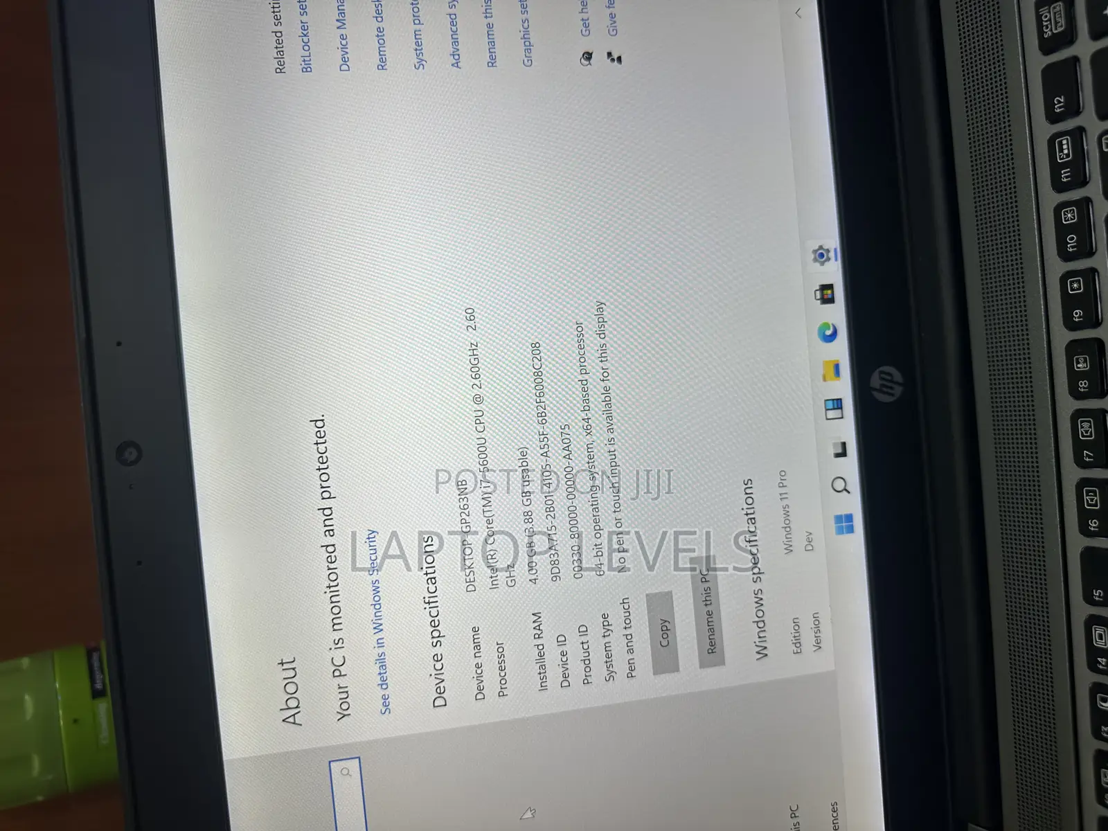 Laptop HP EliteBook 1040 4GB Intel Core i7 SSD 128GB