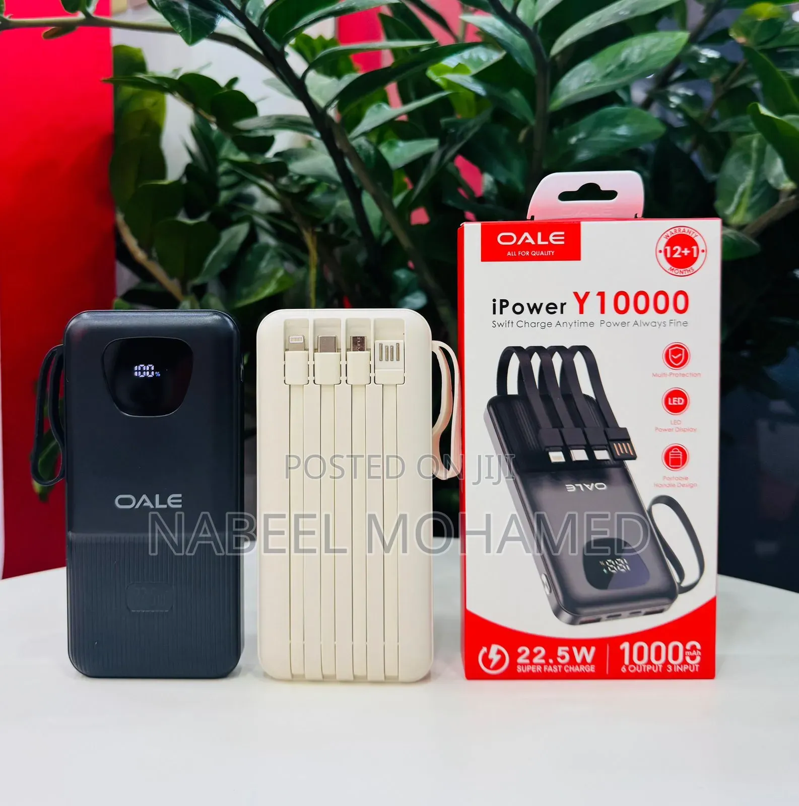 Oale Fast Charging Powerbank 10,000mah