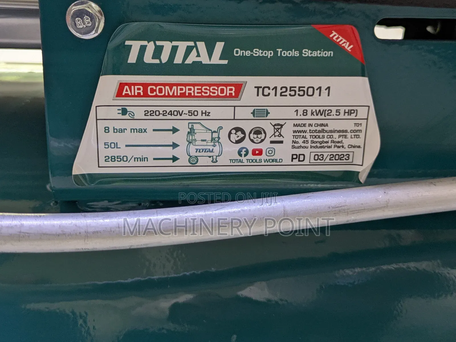 Air Compressor 50l Total