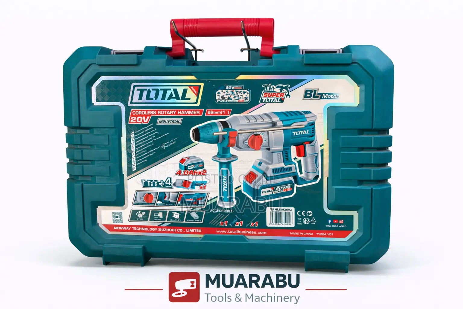 Total – Cordless Rotary Hammer 20v
