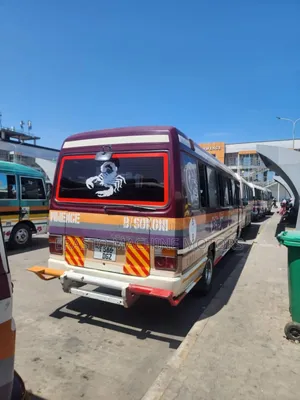 Toyota Coaster 1999 Red