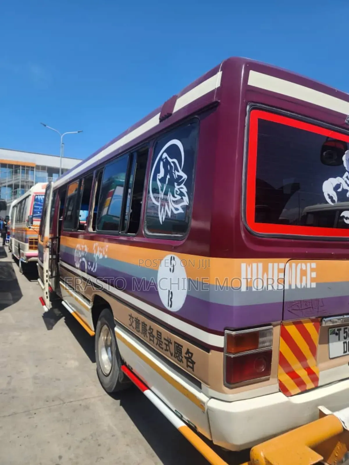 Toyota Coaster 1999 Red