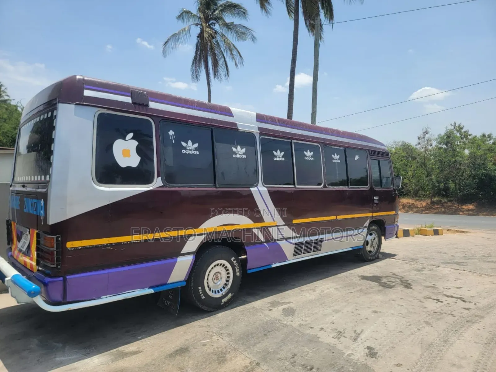 Toyota Coaster 1999 Red